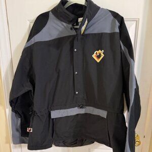 Moose Racing Utility Jacket Anorak Gorpcore Tech Black Gray Dirt Bike/Snowmobile